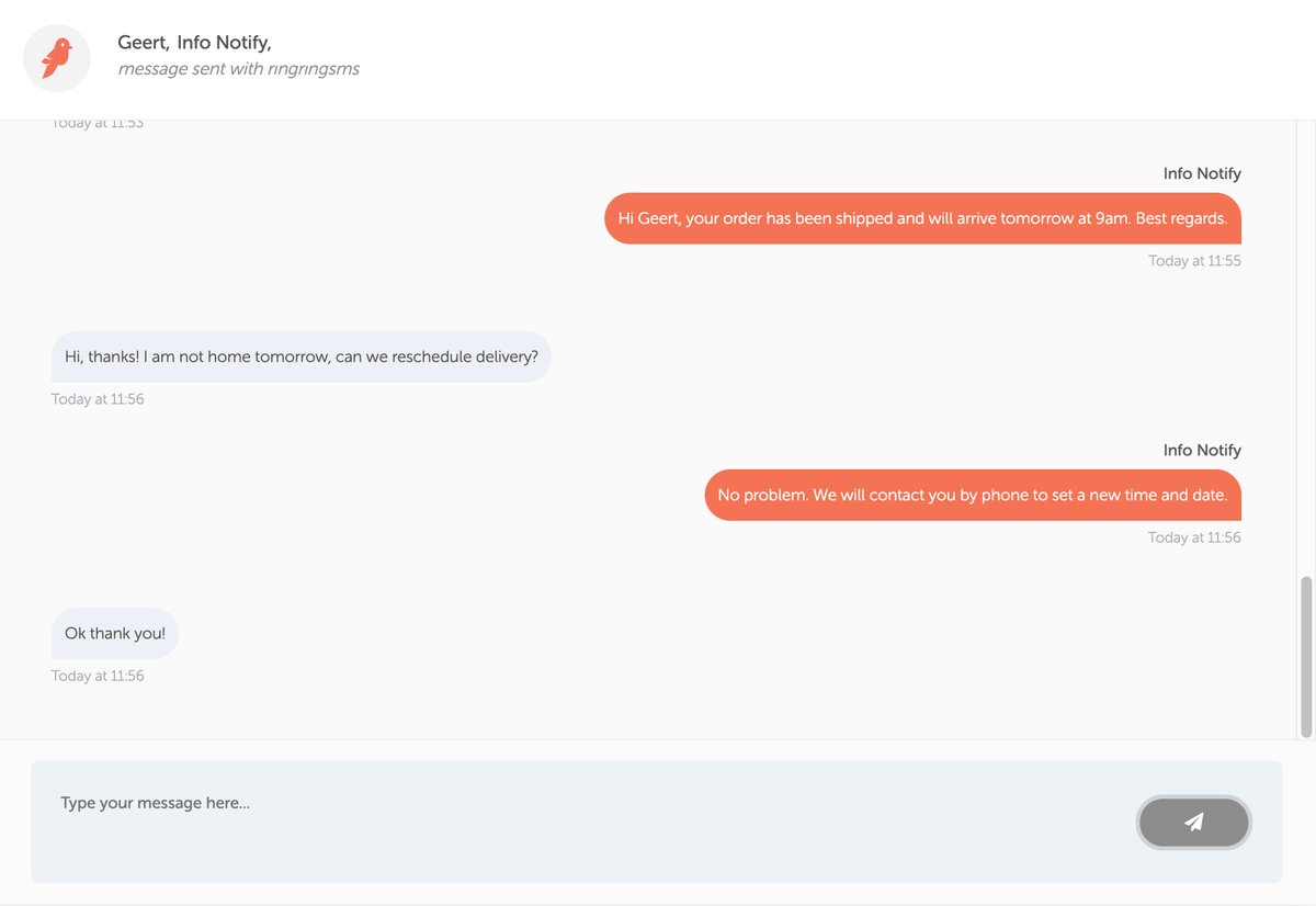 eu_notify's tweet photo. ⚠️Feature alert! 

Chat with your customers using our integrated chat tool! 

Use any channel that supports incoming messages with our API to allow communication from both Notify and your own app!

👉  https://t.co/TAjoR4Qc4V

#chat #communication #notification #conversation #api https://t.co/Qp1GiEvfr1