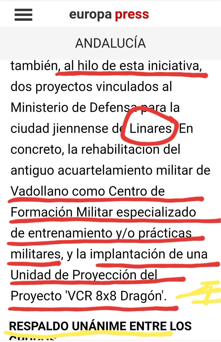 JaenMereceMas's tweet photo. #Linares ganaba #empleo con la base #Colce en #Jaén, pues conllevaba solicitud de fabricar los VCR 8x8 Dragón en Santana. Era otra apuesta de Jaén por su provincia, y mandos del Ejército aseguran en privado que era factible cuando todo apuntó que el Colce estaría en Jaén. https://t.co/PXVudWH9vD
