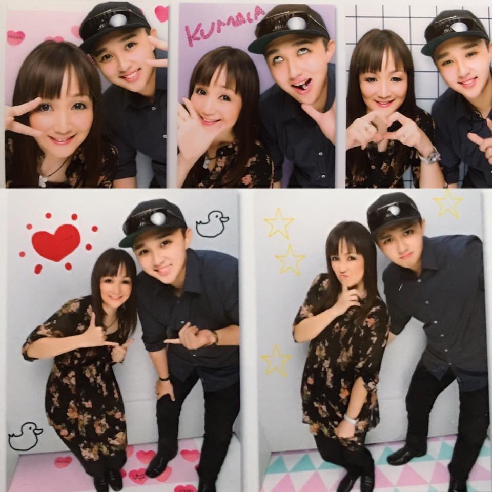 KrisFuchigami's tweet photo. Throwback to our Japan Tour back in 2016!

In between some of our performances, we found a purikura machine and couldn’t pass up the opportunity haha.

It’s always so much fun touring with my mom! https://t.co/mDGQDvy5S5