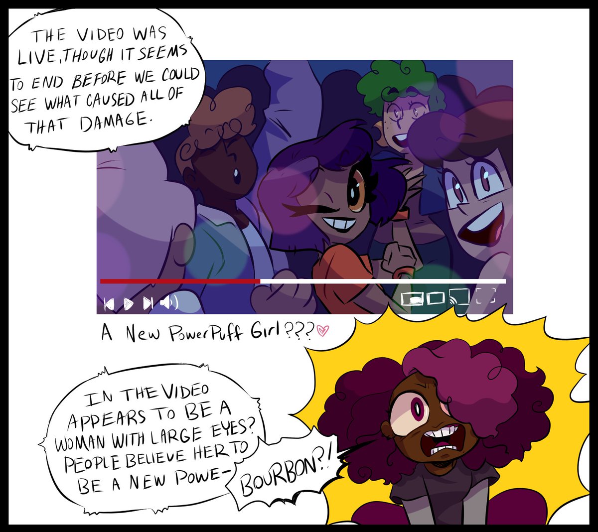 I've always been a gore/horror film fan and the X Babes is my first project where I've really been able to show that in my art. 
Most people don't expect me to be a horror fan because my cute art style lol 