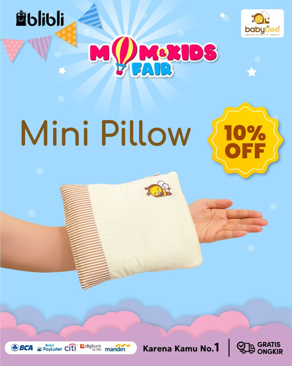 babybee_beecorp's tweet photo. Hallo #ParentsBee!
Ada kejutan dari @bliblidotcom di promo Mom & Kids Fair mulai dari 25 Maret - 2 April 2021! Dapatkan penawaran terbaik serta Cashback hingga Rp 100rb. Jangan ketinggalan promonya yaa!
Buruan cek https://t.co/oNaztVqlHL atau klik https://t.co/9fTUVz4yxU ๐ https://t.co/htn8qAgqlu