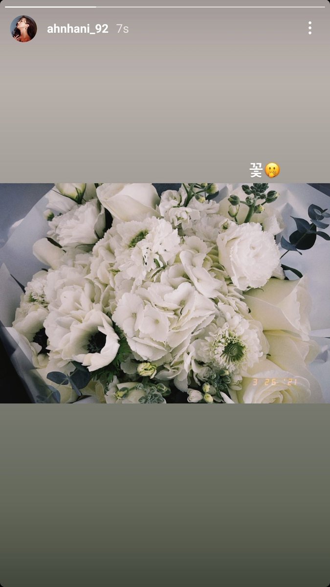 exidglobal_'s tweet photo. [210326] #Hani instagram story update

"Flower🤭" 

#EXID #이엑스아이디 #하니 #안희연 
@EXIDofficial @SublimeArtist_ https://t.co/hwh1EQJNIa