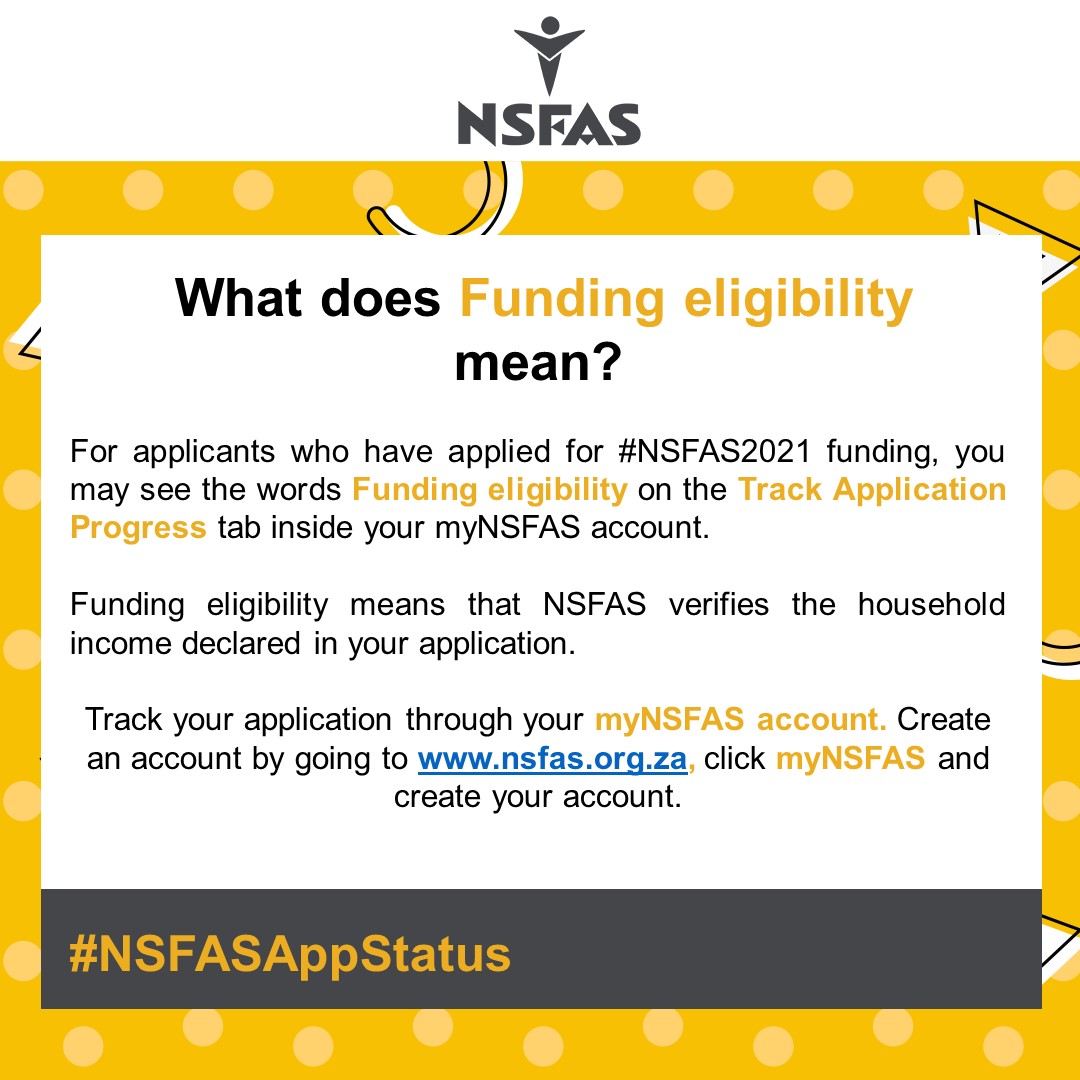 GCISMedia's tweet photo. #NSFASAppStatus https://t.co/cnK5PMIRWC