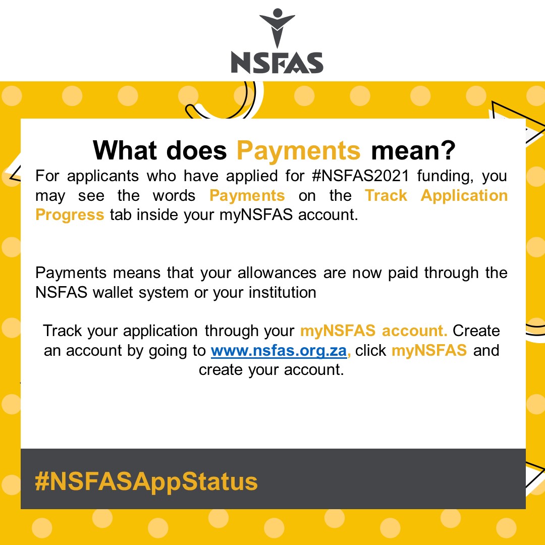 GCISMedia's tweet photo. #NSFASAppStatus https://t.co/kEQFNcLFJB