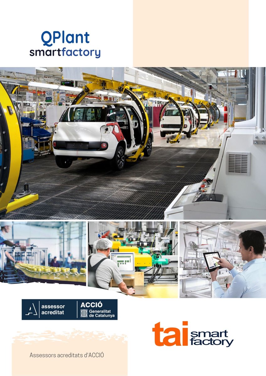 taismartfactory's tweet photo. 📢Nova línia d’ajuts a la indústria 4.0
🎟️Tornen els Cupons d'@accio_cat per impulsar la transformació cap a la indústria 4.0
🔴Millorar els productes, els serveis o els processos de l'empresa és l'objectiu🎯
👩‍💻Si estàs interessat, inscriu-te ara! 👉https://t.co/dBHOngCM5G https://t.co/6E3TSdUZC0