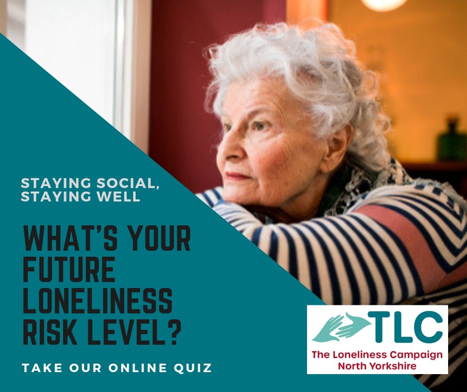 Assess your risk of loneliness with our #StayingSocialStayingWell Quiz. You can find this quiz and more resources to help talk about loneliness in the workplace on our Workplace Loneliness webpage. bit.ly/3e9V3m3
@NorthYorks_CCG @VCSESupportNY <a href="/nyorkshealth/">North Yorks Health</a>