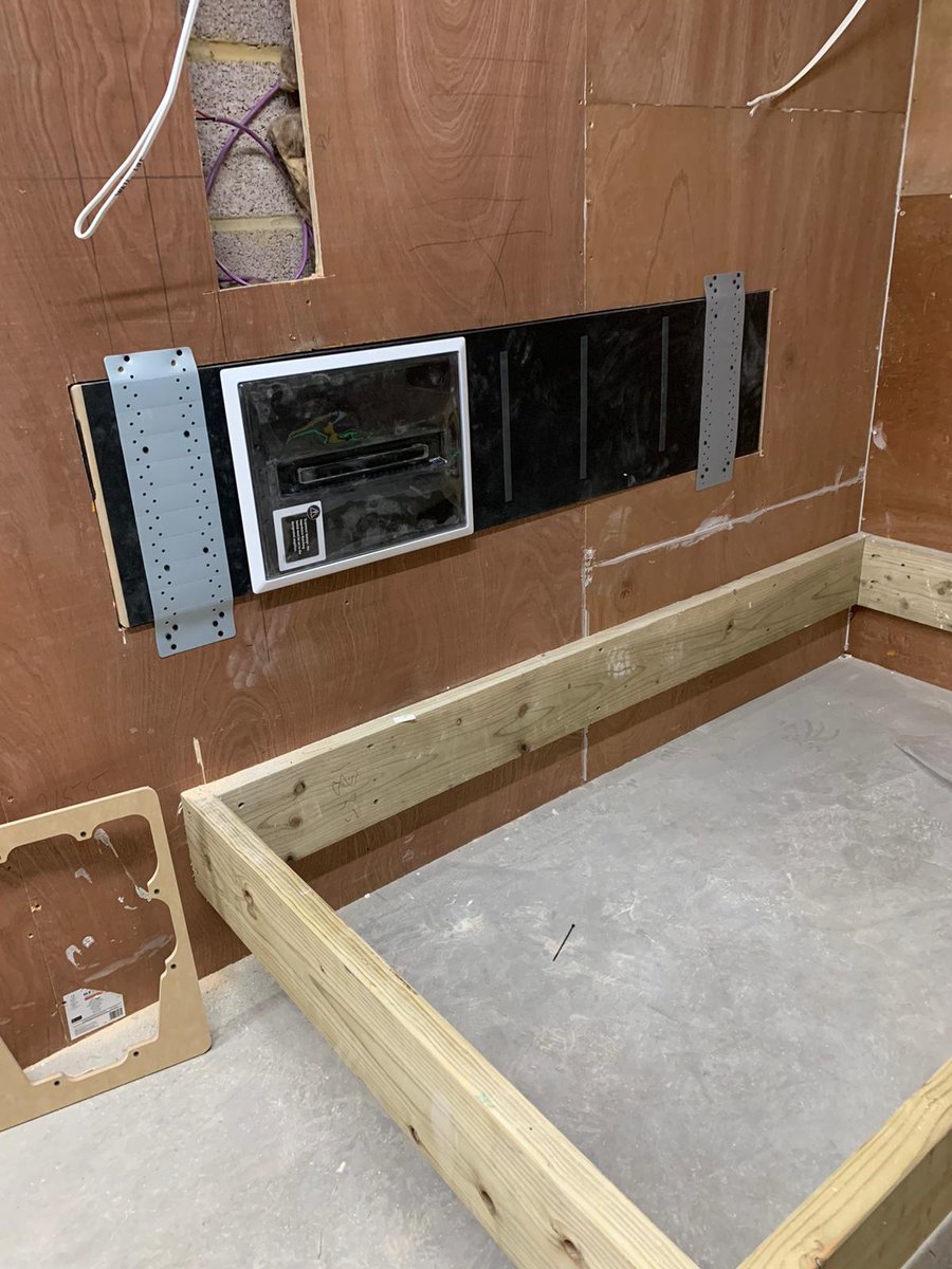 SimplyMatthews's tweet photo. Update from our Moor Park project. All speaker boxes are formed and speakers fitted. Watch this space for more images #control4 #paradigm #homecinema #homeautomation #lutron https://t.co/mvCsR8iHRW
