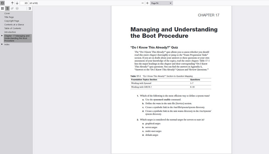 sandervanvugt's tweet photo. FREE CHAPTER RHCSA CERT GUIDE: Managing and Understanding the Boot Procedure

The link to the sample chapter (pdf) can be downloaded via this page: https://t.co/j04uJBo0Tz https://t.co/olUVHNaI6j