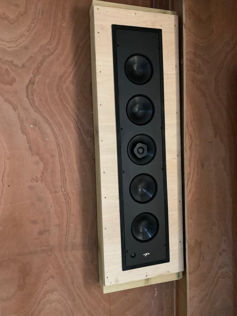 SimplyMatthews's tweet photo. Update from our Moor Park project. All speaker boxes are formed and speakers fitted. Watch this space for more images #control4 #paradigm #homecinema #homeautomation #lutron https://t.co/mvCsR8iHRW