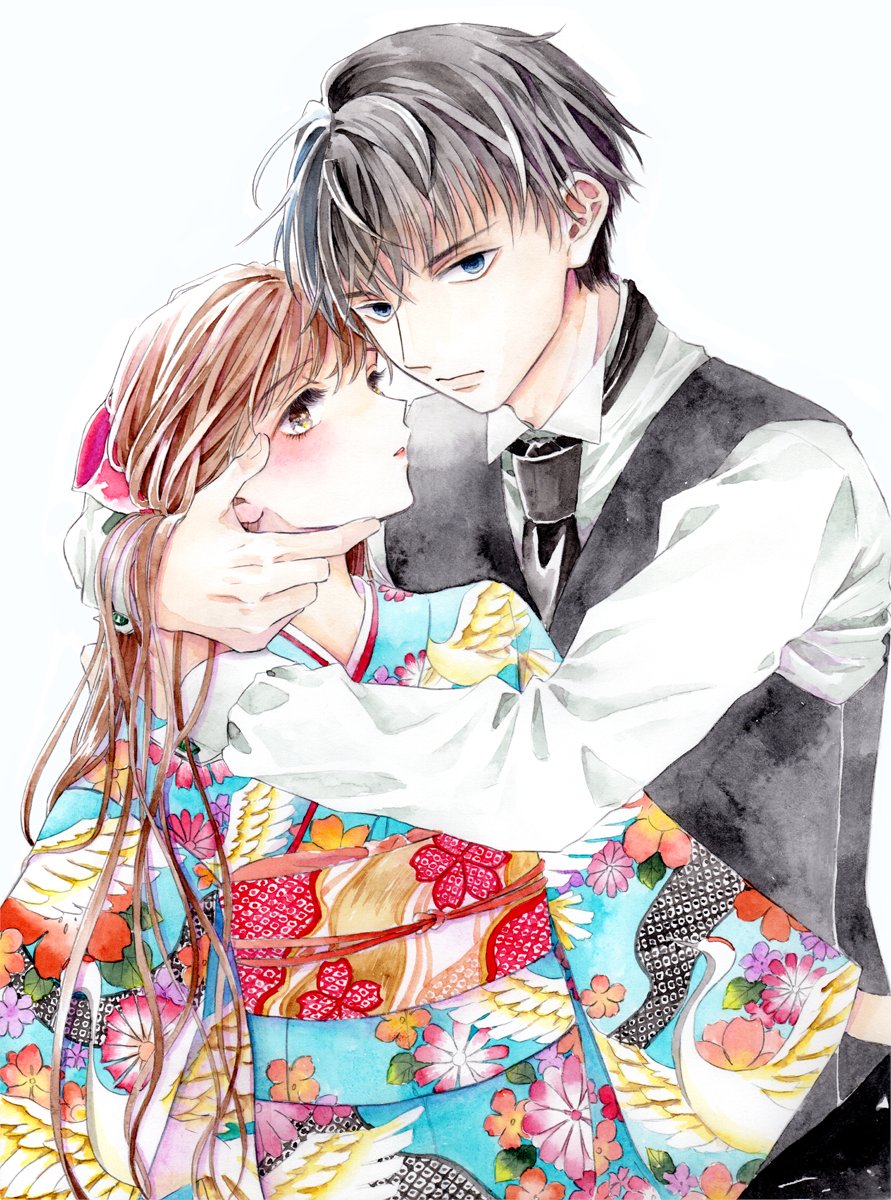 本日からめちゃコミさんで「ノスタルジヰをもう一度」という漫画が配信されてます~!全話配信されてますので一気に読めます!白髪優男と黒髪ツンデレと主人公の幼馴染という王道トライアングルが好きな人ぜひどうぞ。 https://t.co/YndLHXnCr2