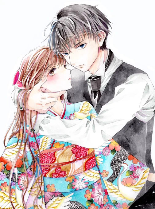 本日からめちゃコミさんで「ノスタルジヰをもう一度」という漫画が配信されてます～!全話配信されてますので一気に読めます!白髪優男と黒髪ツンデレと主人公の幼馴染という王道トライアングルが好きな人ぜひどうぞ。 https://t.co/YndLHXnCr2 