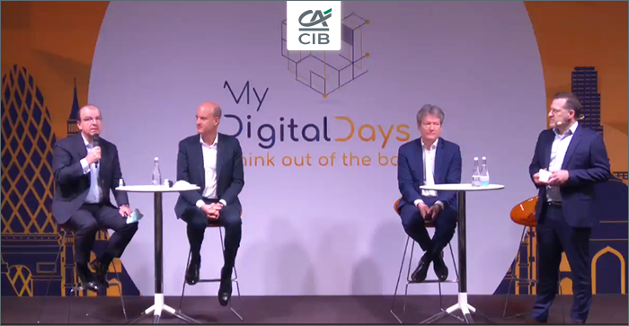 CA_CIB's tweet photo. #MyDigitalDays | The stakes to efficiently use our data are access and quality, storage and extraction, analysis and predictive usage leveraging on #ArtificialIntelligence. https://t.co/HjiHUXlGuK