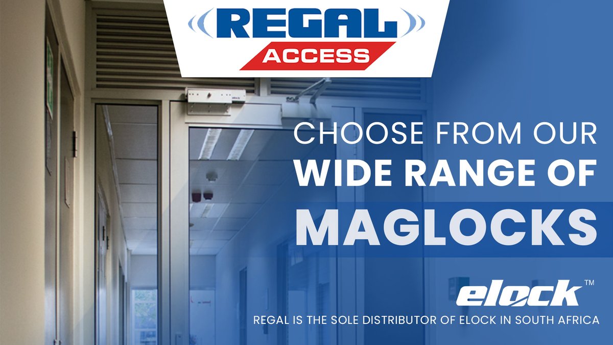 RegalSecurity1's tweet photo. At Regal, we stock the widest range of elock maglocks for all applications, at the best prices possible. Choose from the LK117 with 136kg holding force, to the LK127 with 545kg holding force, and everything in between.
See more:
https://t.co/BIRgdPzgXz
#RegalSecurity #elock https://t.co/FYrRL70yVN