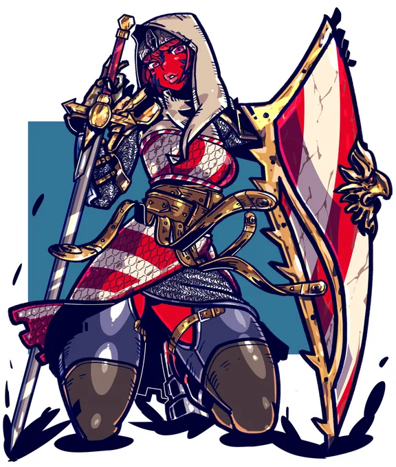 ファンタジーな方々です。 #Skeb #FFXIV https://t.co/b41IIZk2Jo 