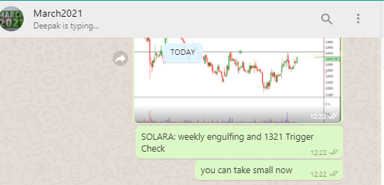 TrendTrader85's tweet photo. #SOLARA: 1390 from 1305
#Intarday will be booked and positional will be HOLD https://t.co/5HPgatMG7u