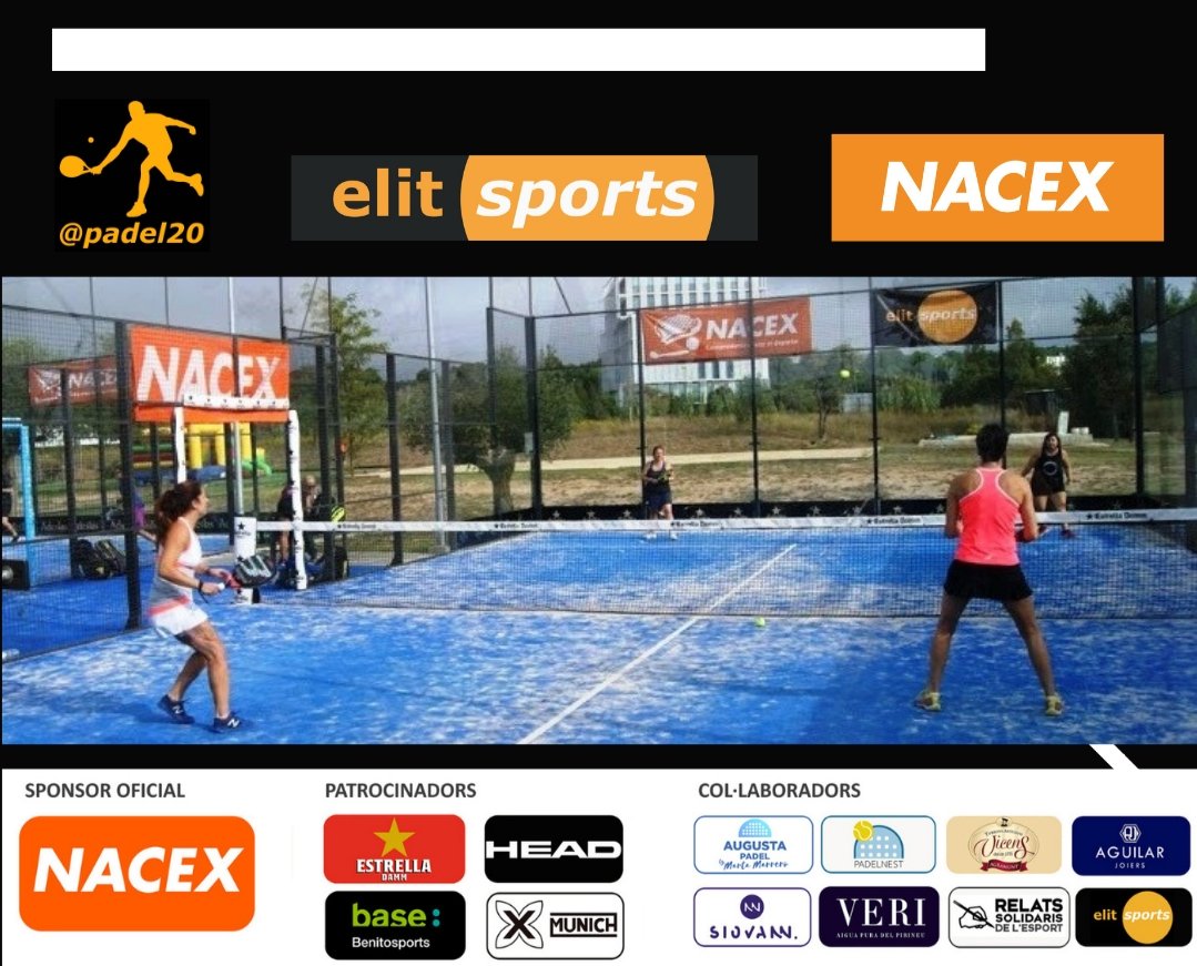 💥 Tot a punt per demà!
Open <a href="/nacex_/">Nacex</a> americana <a href="/padel20/">Padel 2.0</a> <a href="/elitsports/">elitsports</a> a <a href="/AugustaPadelStQ/">AugustaPadel by Mart</a> amb places exhaurides des de fa 1 setmana....
Som-hi 🥇