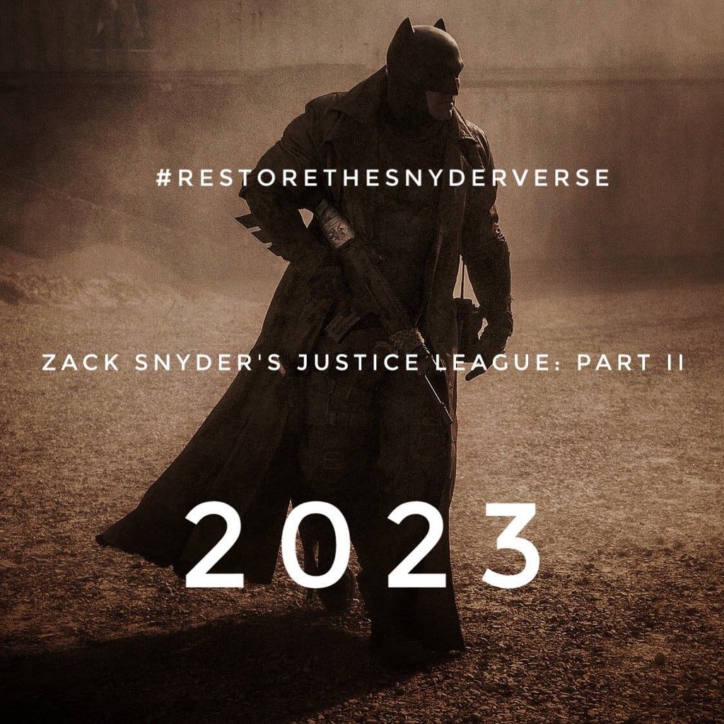 Сражение продолжается! 
#ReleaseTheSnyderVerse