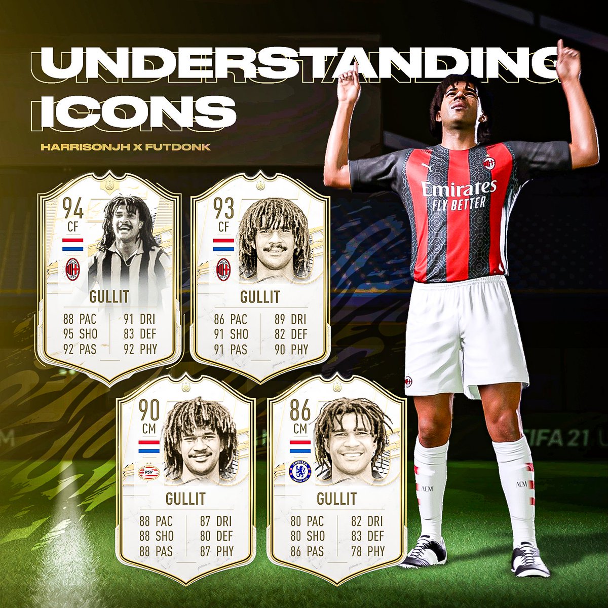 HarrisonJH_'s tweet photo. Understanding Icons!! ✨
Ruud #Gullit 🇳🇱
Collab w/ @DonkTrading
#Icon100 #FUT21 #FIFA21 https://t.co/mrtyaO5pLC