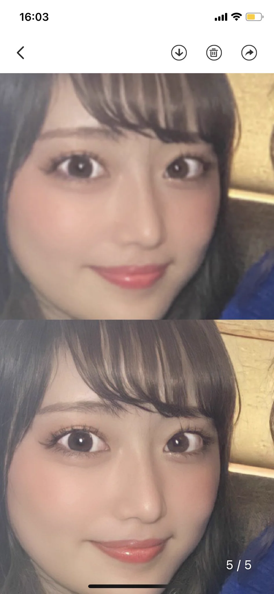 「Remini」このアプリがあればくらいところで撮った写真もきれいに変えてくれるよ！