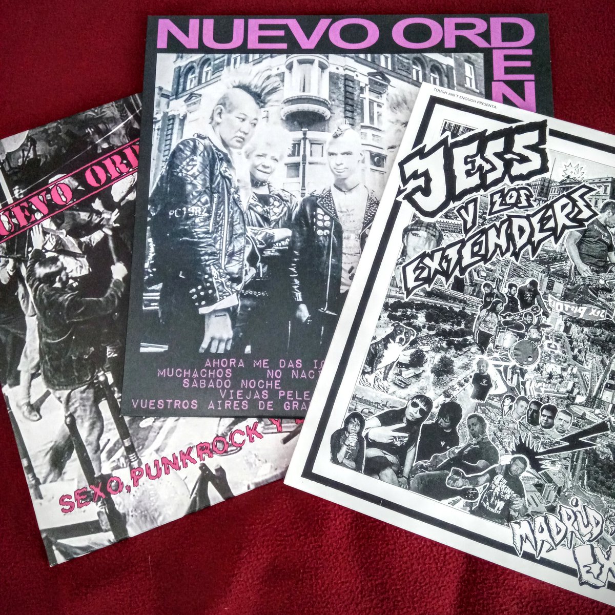 Punk Rock made in Madrid. Comatoso, pero no muerto! Más truculento que un rodillazo a un bolardo 
<a href="/TAE_Records/">Tough Ain't Enough</a>