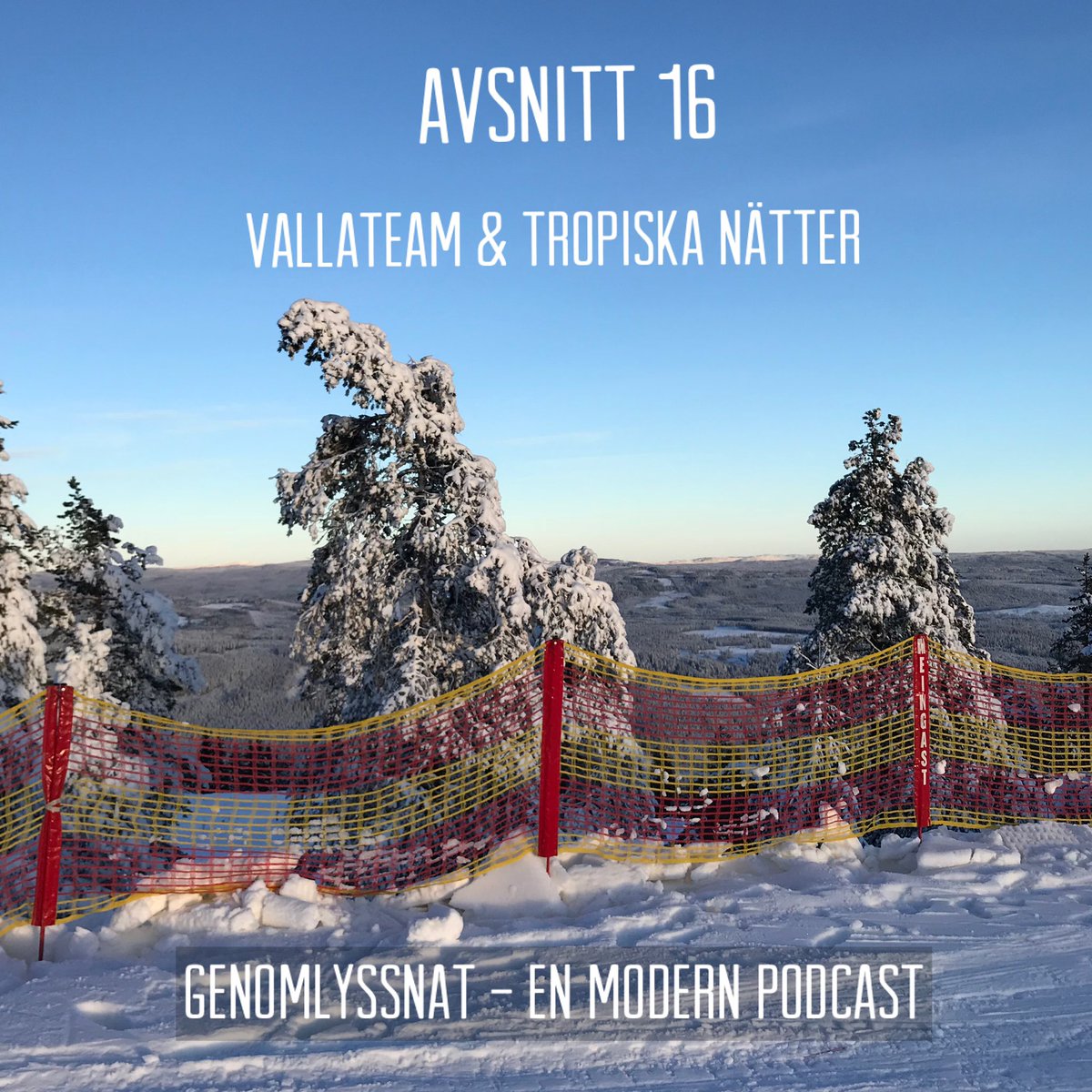 Genomlyssnat - en modern podcast tweet media