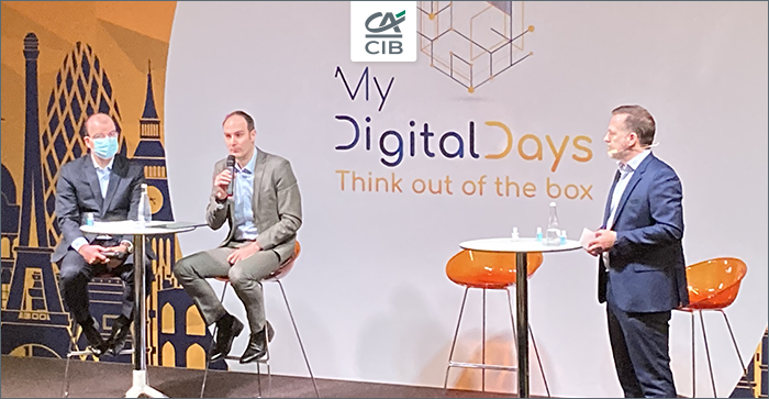 CA_CIB's tweet photo. #MyDigitalDays | We target an Information System that is #datacentric, event-based, highly modular, and based on technologies such as #DataStreaming, #Cloud capabilities, #OpenAPI designed with #innersourcing delivery model. https://t.co/xEKWHx42o5