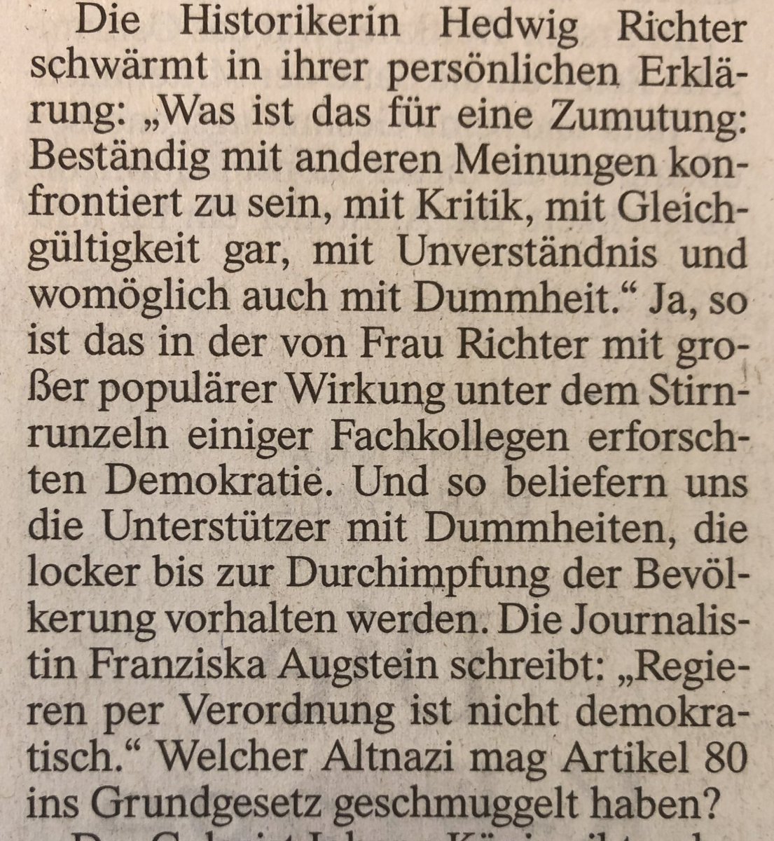 OliverBWeber's tweet photo. Über das »Manifest der offenen Gesellschaft« (@PBahners im heutigen @FAZ_Feuilleton) https://t.co/0GhCqMK6sD