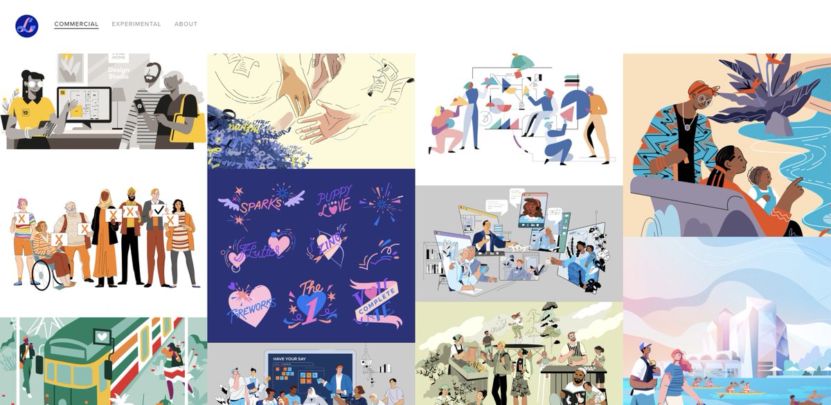 People still look at folio sites, right? Cuz I just spent ages putting up 16 new projects to mine. Everything that happened over the last year. Wanna see? liliandarmono.com