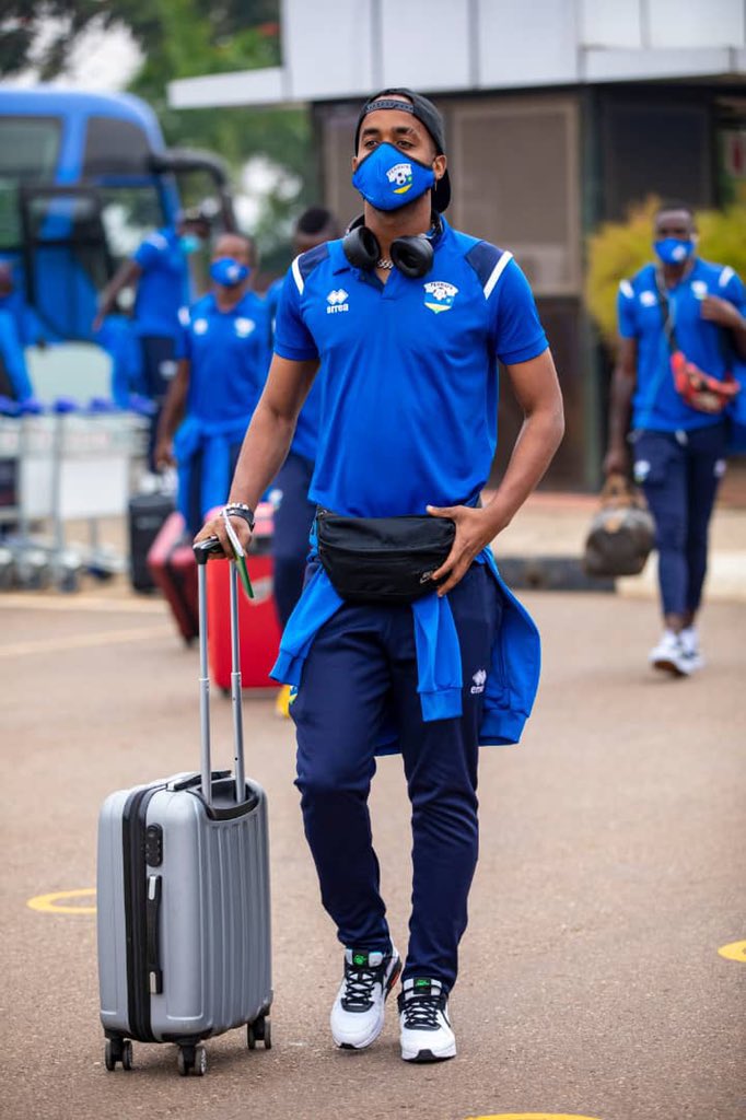 TCampussport's tweet photo. The Rwanda national football team #Amavubi heads to Cameroon this morning for their final #AFCON2021Q game scheduled on Tuesday. Here is the squad announced last night by the head coach @VincentMashami heading to Cameroon where the goalkeeper @OliverKwizera is back. https://t.co/KU8oRKDv7E