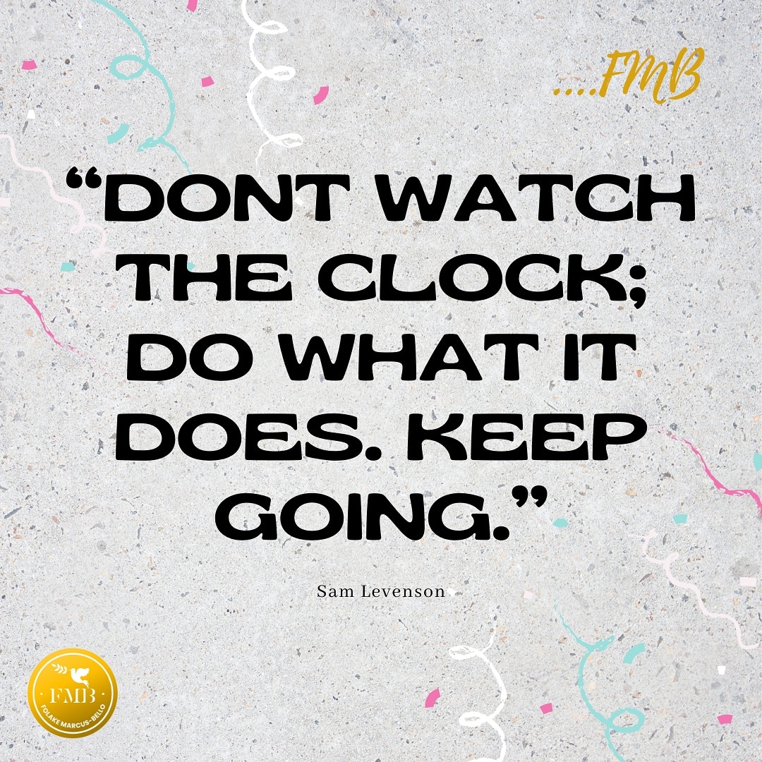 fmarcusbello's tweet photo. If you want to be successful, you must keep moving forward like the clock, no matter what obstacle you might face because, time and chance, wait for no man.

#FMB #TotusTuus #leaders #success #goals #dailyinspirations https://t.co/DMAiW0XnB2