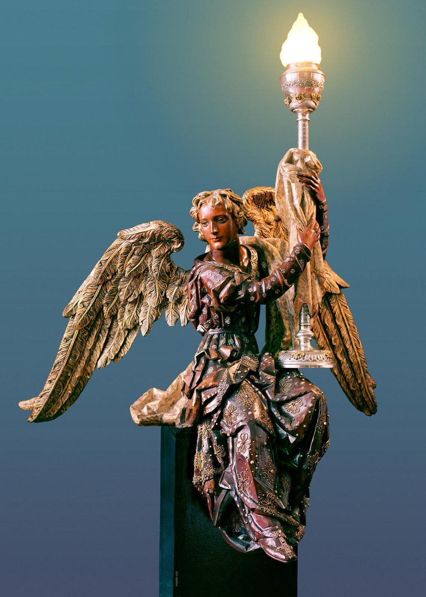 jflopezct's tweet image. Ya puestos, también hablo de esta joya oculta que es el ángel del Sto. Sepulcro de #Cartagena. Obra de los Talleres Arte Granda @FXGranda y el escultor #Capuz. En la revista ECOS DEL NAZARENO. Foto @moi_rc