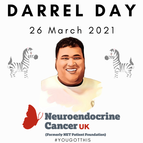 #DarrelDay is in full swing at <a href="/Enterprise/">Enterprise</a> NW and around the country. <a href="/dazzlar_darrel/">Darrel</a> you are 1 in a million.  Please help support <a href="/ncukcharity/">Neuroendocrine Cancer UK #NotJustNECancer</a> 

Darrel Day 2021 - Online fundraising Service sponsorme.co.uk/chrisbuckley/d…