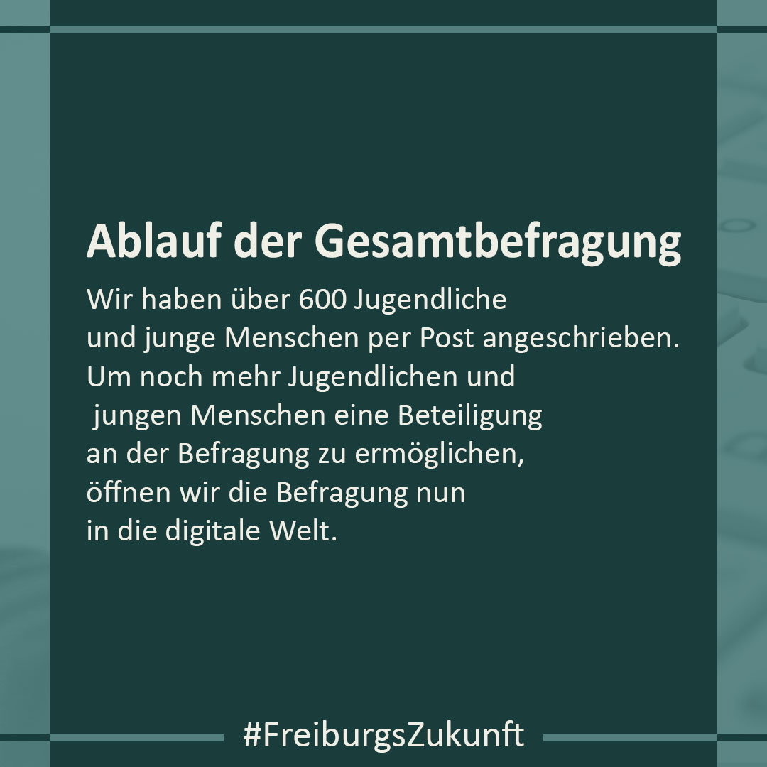InstituteFields's tweet photo. #FreiburgsZukunft – Wir möchten noch mehr jungen Menschen eine Beteiligung an der Gestaltung der Zukunft Freiburgs ermöglichen und öffnen  die Befragung in die digitale Welt.

Wenn du auch Ideen einbringen möchtest, schreib uns gerne ein Kommentar unter diesem Beitrag. https://t.co/NRIUW8zpGd