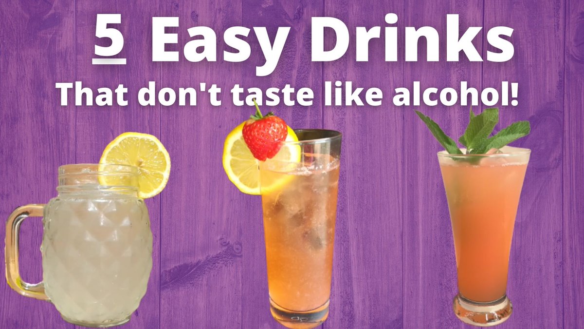 Hate the taste of alcohol?
Looking for an easy drink that you can actually enjoy? 

Take a look at these 5 easy drinks that don't taste like alcohol! 👀 youtu.be/o08xwma-F6s  #FridayMotivation #fridaynightfunkin