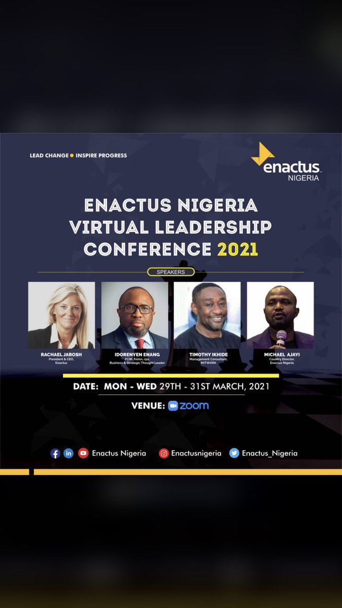 EnactusFUAM's tweet photo. This is an opportunity  you wouldn’t like to miss... If you’re yet to register, please do so... You can contact us via -@EnactusFUAM @EneBecca https://t.co/h5ti01YAYO