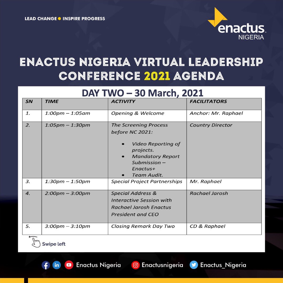 EnactusFUAM's tweet photo. This is an opportunity  you wouldn’t like to miss... If you’re yet to register, please do so... You can contact us via -@EnactusFUAM @EneBecca https://t.co/h5ti01YAYO