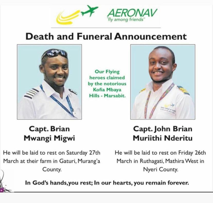 aviationke's tweet photo. Today, Captain JB will be laid to rest. In his life he inspired many. To his family, friends, colleagues and all mourning him, as we grieve his passing we ask the creator of life to fill your hearts with comfort. Our condolences to you all. ^Aviation Kenya https://t.co/JkytiVLh6U