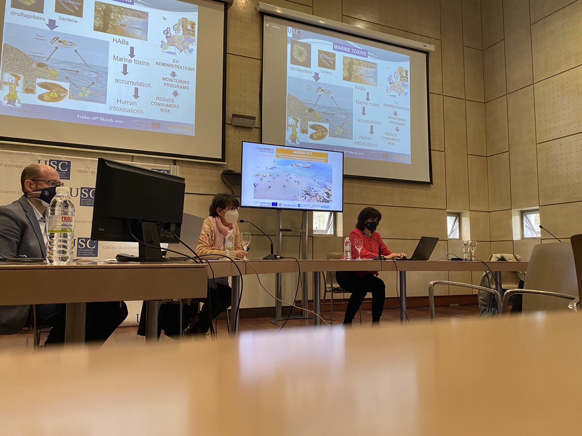 Dr Amparo Alfonso presenting ⁦USC results at final ⁦<a href="/alertoxnet/">@alertoxnet</a>⁩ event. ⁦<a href="/AtlanticArea/">Interreg Atlantic Area</a>⁩ ⁦<a href="/CampusTerraUSC/">Campus Terra USC</a>⁩