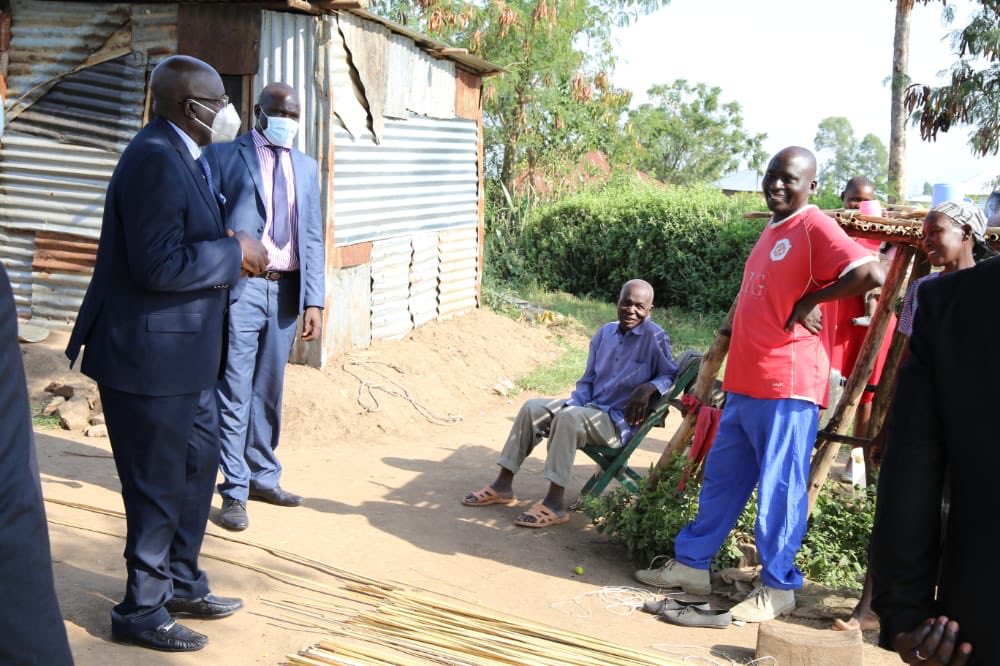 Education CS Magoha Dashes into the Village Searching For a Missing KCSE Candidate