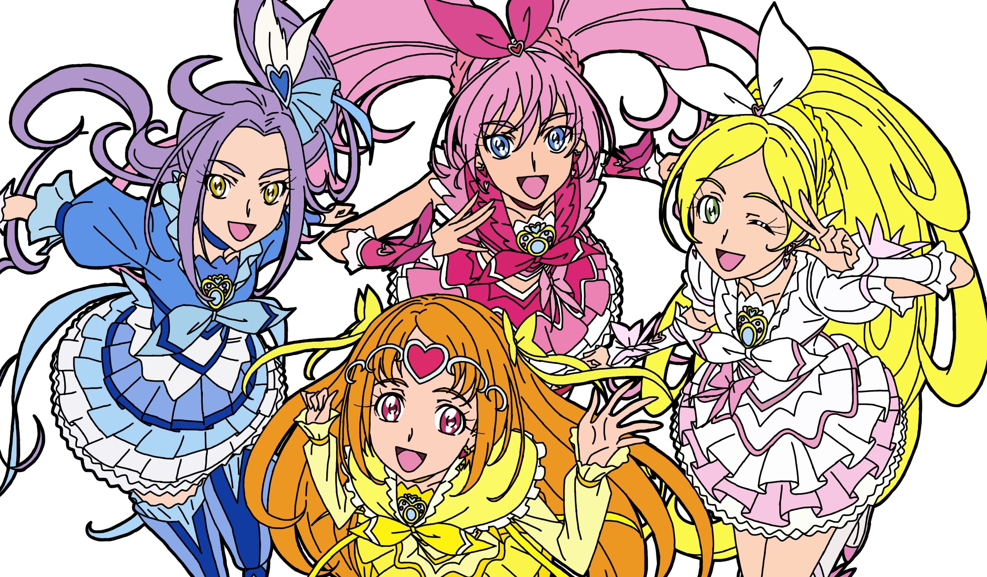 スイートプリキュア キュアメロディ キュアミューズ