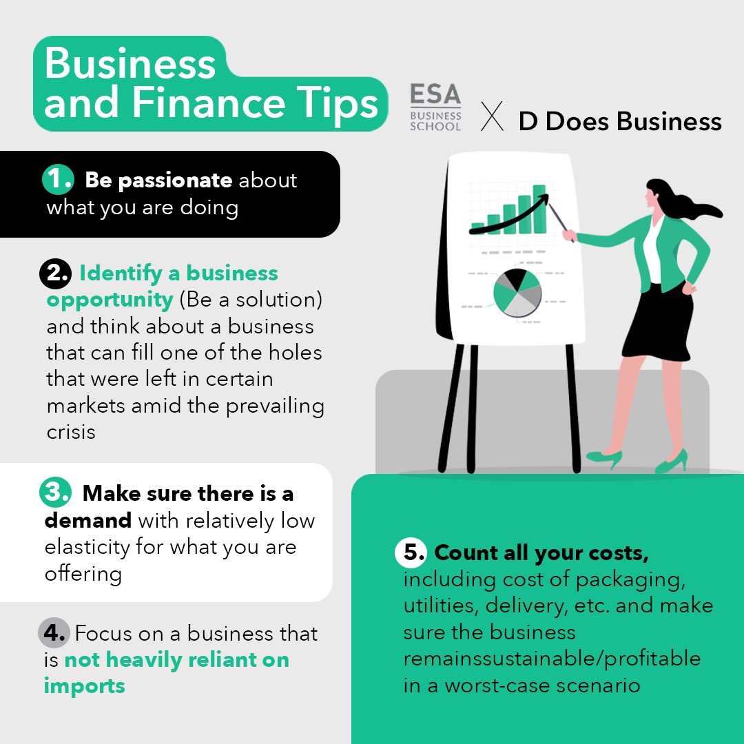 ESABeirut's tweet photo. Resilience against all Odds: 10 tips to help you succeed in your business in Lebanon! 
 
#ESABusinessSchool #BusinessTips #Business #Entrepreneurship #Entrepreneur https://t.co/6pNuJSIGrJ