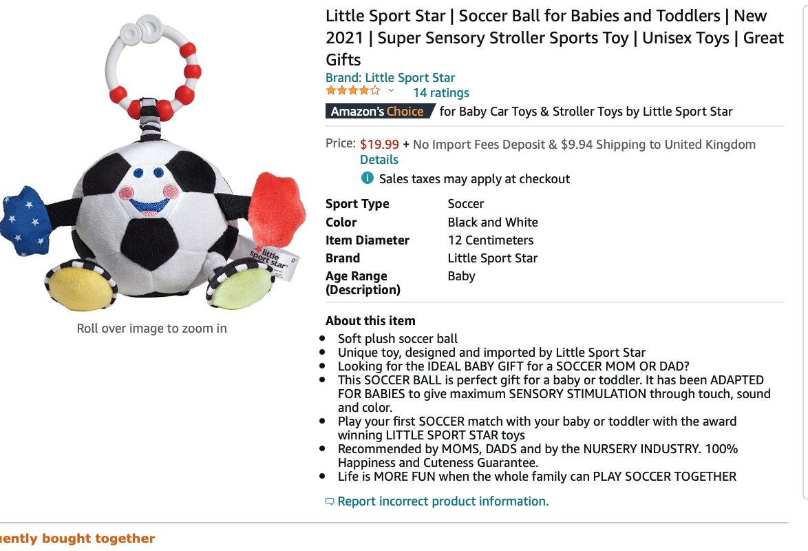 Unisex Toys Baby Baseball bat and Ball Super Sensory Sports Toys Launched February 2021 Great Gifts A New Toy by Little Sport Star 