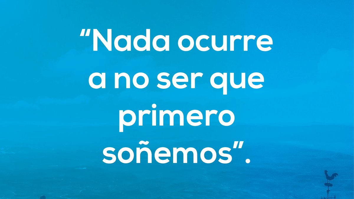 ttcreativos's tweet photo. 💫✨ Nada ocurre a no ser que primero soñemos. Conserva tus sueños y trabaja duro para conseguirlos. Y si necesitas un impulso aquí estamos para ayudarte, no lo dudes 🚀😉. #FelizViernes 

🗣 Si te gusta compártelo y síguenos en las redes
#frasesinspiradoras #frasesmotivadoras https://t.co/7XYRzqMZOM