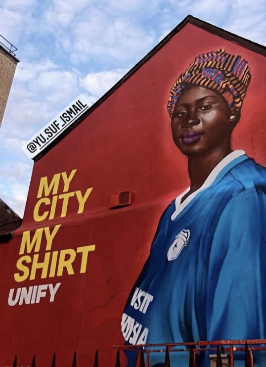 SSAPWales's tweet photo. Wow. Amazing artwork by Yusuf Ismail, who is part of @SSAPYouth’s Days Ahead project.

Thank you to @TNLComFundWales @TNLComFund for all the support with the youth project.

#SikuZaMbele #DyddiauOnBlaenau https://t.co/zz0FnOpzfj