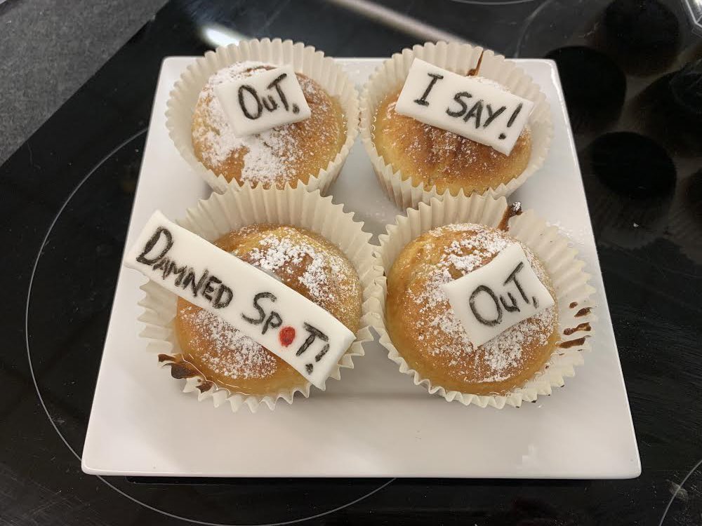 StJamesFood's tweet photo. To support World Theatre Day this Saturday, Drama asked if we could incorporate some quotes into our baking! #worldtheatreday #crosscurricularlinks #excellence #WeAreStJames https://t.co/o1svmyxE0i