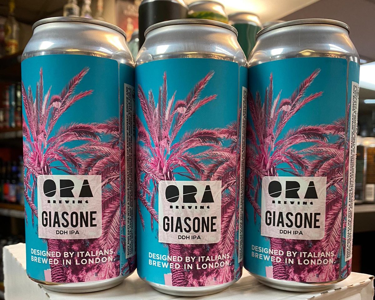 WineStopBham's tweet image. Ora Brewing @orabrewing @winestopbham 

Giasone DDH IPA 
Vegan friendly 🌱

#orabrewery #orabeer #hazyipa #ipabeer #grapefruit #craftbeer #drinkcraft #craftbeerculture #winestopbham #sellyoak #birmingham #offlicence