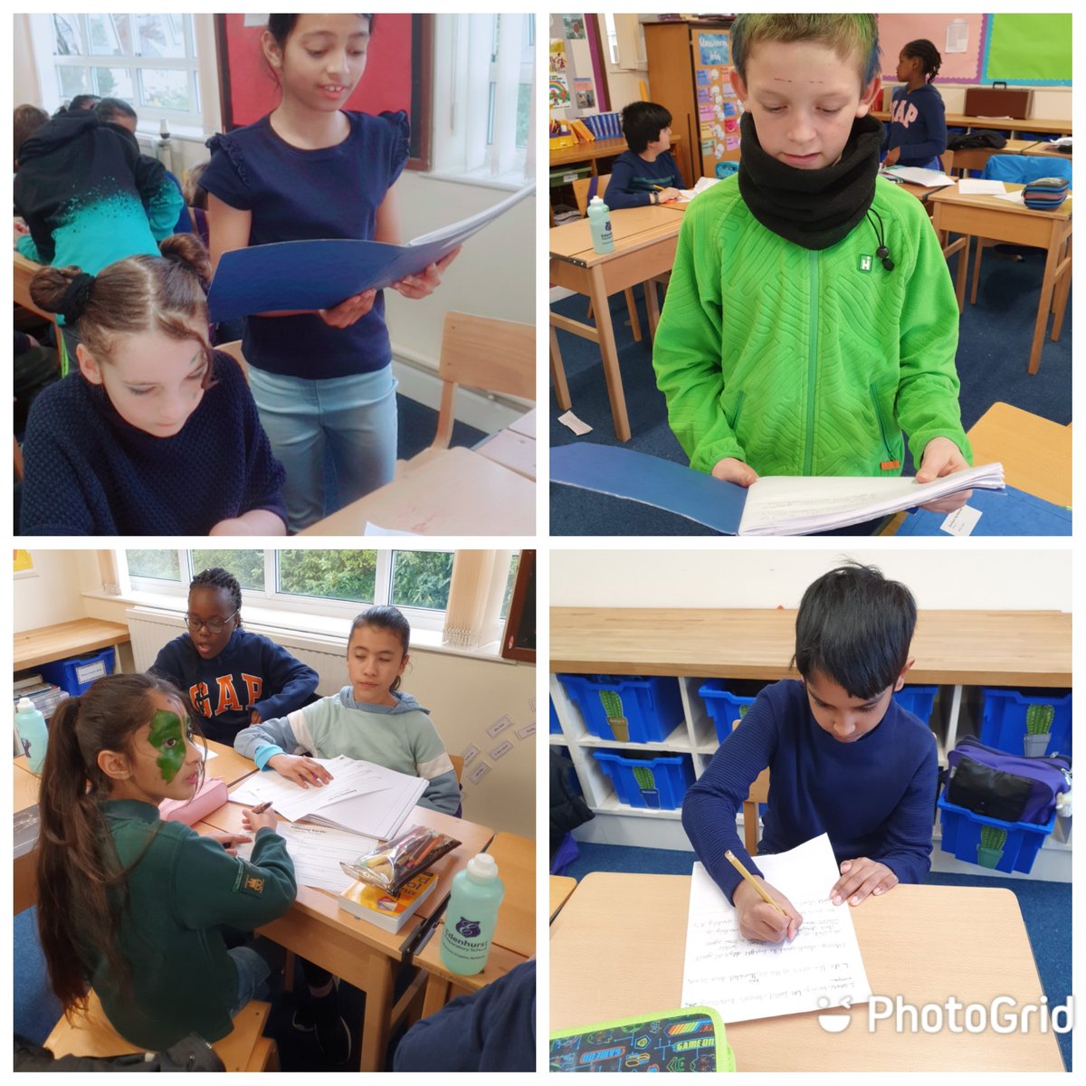 EPSEdenhurstEng's tweet photo. When it is pouring with rain but it is Earth day and you are writing nature poetry... 🌧🌲📝 @EPSPrep5 @eco_eps https://t.co/PMCqdgIg2C