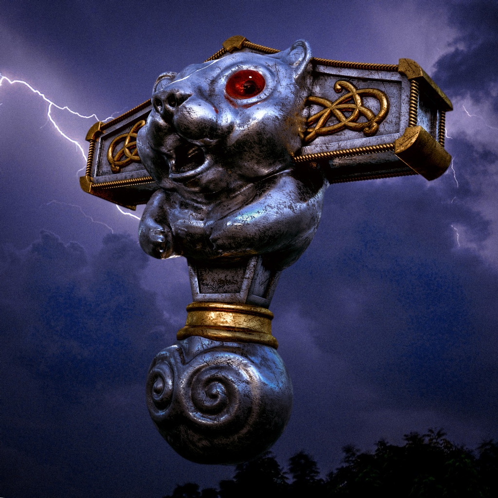 ThorbearArt's tweet photo. I made a couple of logos/avatars for myself in 3D. These were made in Mudbox and 3DS Max https://t.co/ALmfG1m83s