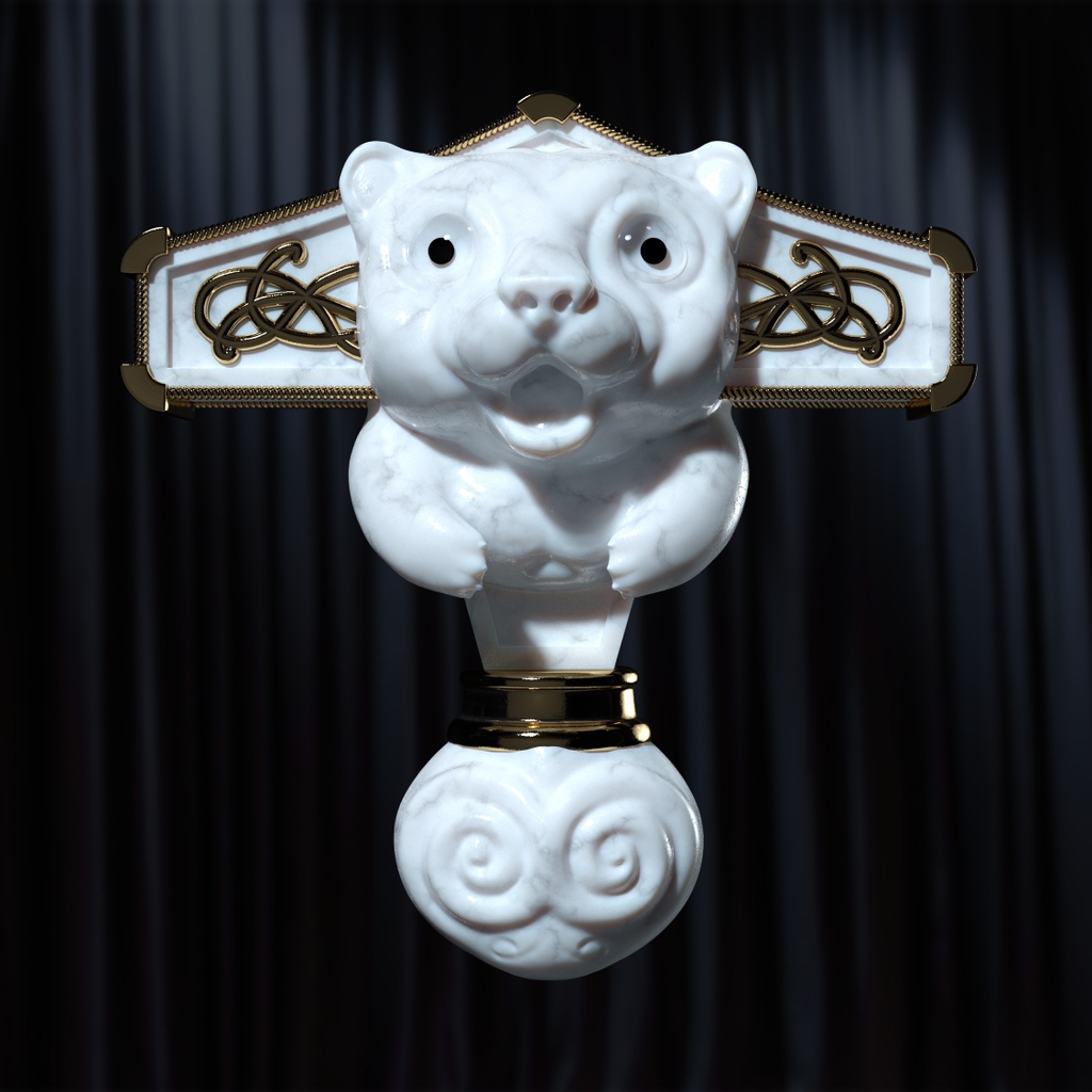 ThorbearArt's tweet photo. I made a couple of logos/avatars for myself in 3D. These were made in Mudbox and 3DS Max https://t.co/ALmfG1m83s