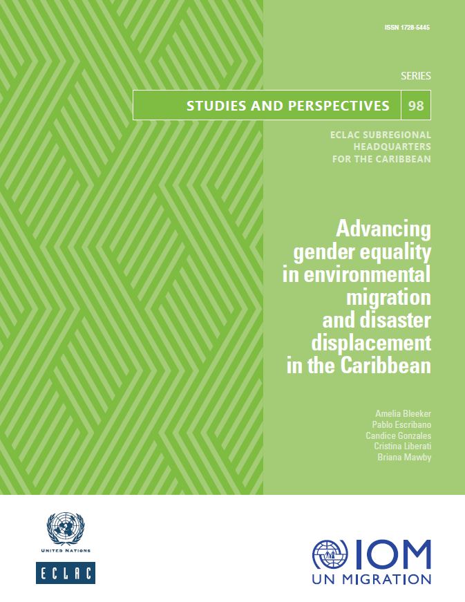 IOM_MECC's tweet photo. A new study that introduces the #genderdimensions of #disasterdisplacement and #environmentalmigration in the Caribbean and provides case studies on the gendered impacts of these situations in four Caribbean SIDS: the Bahamas, Cuba, Dominica and Jamaica https://t.co/JwWN3N7nV9 https://t.co/oHCTKOkDlK